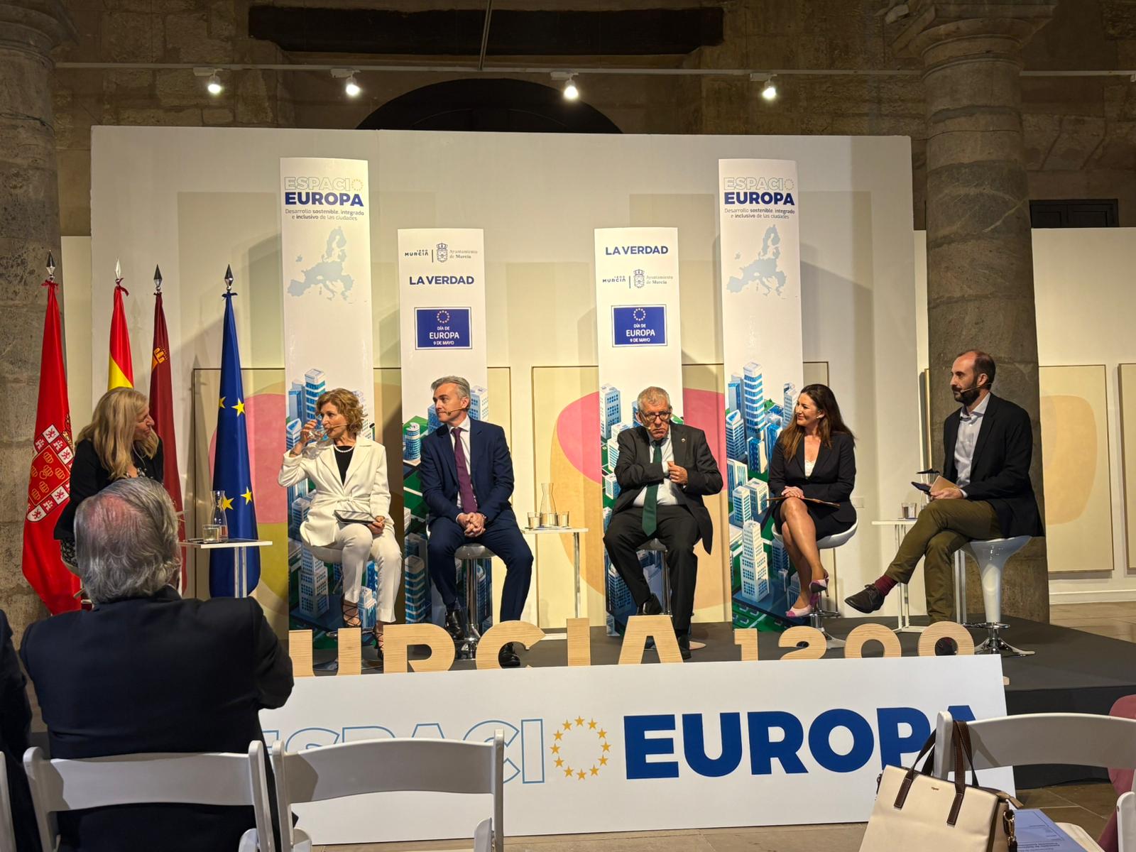 COGITTRM y ACARMITT Asiste al Foro &quot;Espacio Europa&quot; en el Palacio Almudí de Murcia